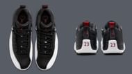 Here's a detailed look at the impending Air Jordan 12 Low Golf Playoffs sneakers (Image via Sportskeeda)